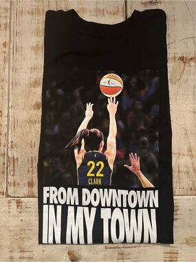 Nike Black 'From Downtown' Basketball Graphic Tee